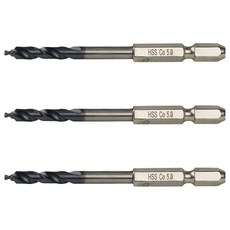 EX-POWER 智能六角階梯鑽 M 5.0 ETL-50H, 3個