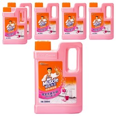 Mr Muscle 威猛先生 地板清潔劑 完美花香, 2L, 6桶