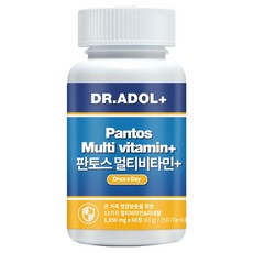 Dradol 泛多斯 綜合維他命+ 63g, 1個, 60錠