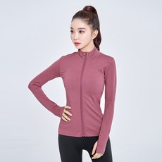 VENDIS 女性Rika長版瑜珈拉鍊外套 Y024