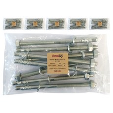 Inno Tools 混凝土鍍鋅楔形錨栓 12mm x 200mm 8入, 6個