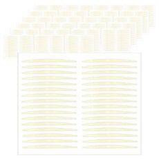 暗粉色裸色雙眼皮貼薄型OPP, 624枚, 透明