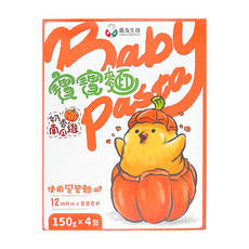 飯友 奶香南瓜雞寶寶麵 Set, 150g, 1盒