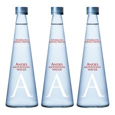 ANDES MOUNTAIN WATER 安地斯山水 氣泡天然雪山泉水, 250ml, 3瓶