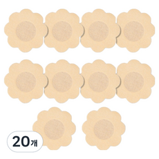 KELBON 男士用遮瑕胸貼 繃帶型 花朵款, 20個
