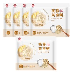 大甲佳旭 御皇苑 芙蓉燕麥粥, 添加牛奶鈣, 無添加色素及香料, 多種穀物, 300g, 5包