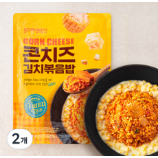 곰곰 콘치즈 볶음밥 (냉동) (2인분), 580g, 2개