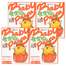 飯友 奶香南瓜雞寶寶麵 Set, 150g, 4盒