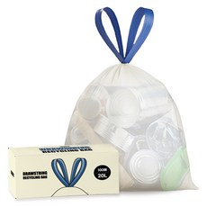 COCO STO 附綁帶方便回收袋, 20L, 100個