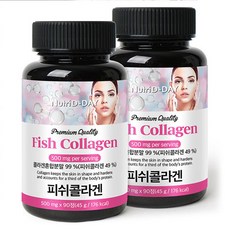 Nutri D-DAY 優質魚膠原蛋白錠, 90顆, 2罐