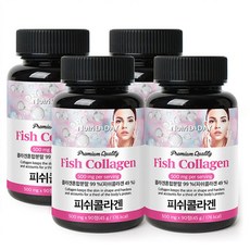 뉴트리디데이 프리미엄 피쉬 콜라겐 타블렛, 90정, 4개