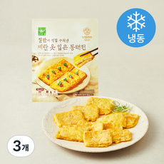 부침명장 사옹원 계란옷 입은 동태전 (냉동), 400g, 3개