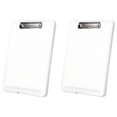 Tucovi A4 直式板夾文件盒, 透明, 2個