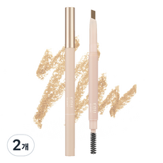 Ioyu Classi 眉筆 0.2g, 01 LIGHT BROWN, 2個