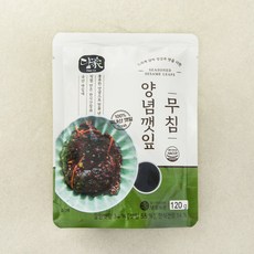 담가 양념깻잎무침, 1개, 120g