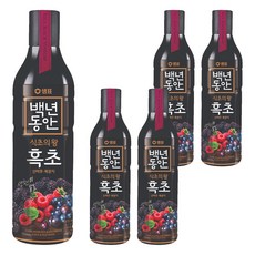 Sempio 膳府 山葡萄覆盆子玄米黑醋, 900ml, 5個