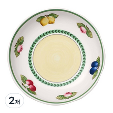 빌레로이앤보흐 프렌치가든 플로렌스 플랫 볼 23.5cm, 2개