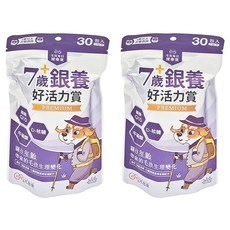 MAOUP 毛起來 毛孩每日健康賞 7歲+銀養好活力賞 營養品, 心血管保養, 30包, 2袋