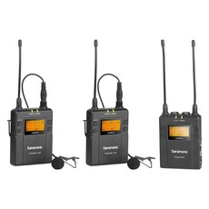 Saramonic 楓笛 一對二無線麥克風組 RX9 TX9 UwMic9 Kit2 無線領夾麥克風, 1組