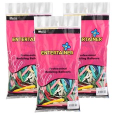 네오텍스 260N 요술풍선 100p, 스탠다드혼합, 3개