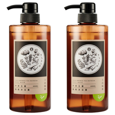 tsaio 上山採藥 冷泉玉露清新沐浴露, 深層清潔毛孔 600ml, 2瓶