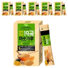 19種穀物韓式麵茶沖泡粉 隨身包, 1kg, 6盒