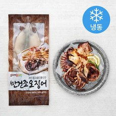 곰곰 반건조 오징어 국내산, 500g(5미), 1개
