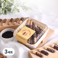 디유 막대과자 초콜릿 만들기 선물 세트 온리원피크닉 A084, 3세트