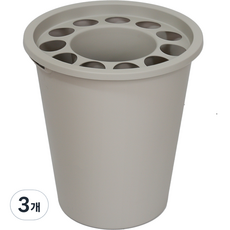 올유리빙 대용량 우산꽂이, 3개, 연그레이