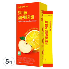 Nutrione 有機檸檬蘋果醋 14入