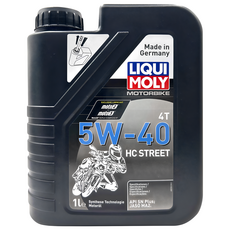 liquimoly MOTORBIKE 4T 5W40 HC STREET 機油, 1個, 20750