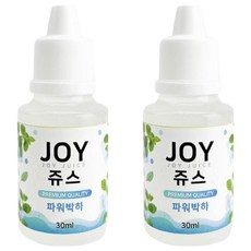 아로마조이 조이쥬스 슬라임 향료 30ml, 2개, 파워박하