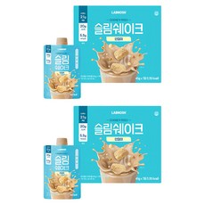 Labnosh 孅姿奶昔 年糕口味 7包入, 315g, 2盒