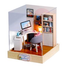 CUTE ROOM 智趣屋 DIY袖珍屋 創想天地 QT030 附防塵罩, 1個