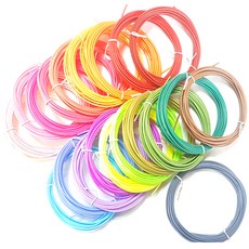 TOP3D 低溫3D筆專用PCL線材5m 20種, 單一商品