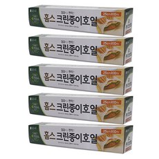 烹飪用紙箔 25cm*10m, 5盒