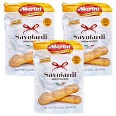 Marini 馬諾尼 Savoiardi 手指餅乾，26%新鮮雞蛋，義大利產品，提拉米蘇理想之選, 500g, 3包