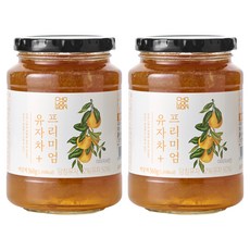 초록원 프리미엄 유자차+, 560g, 1개입, 2개