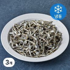 국내산 프리미엄 퀄리티 씨푸드 멸치 볶음 조림용 (냉동), 3개, 300g
