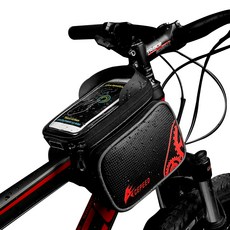 3S Ace Speed自行車車架包, 紅色的, 1個