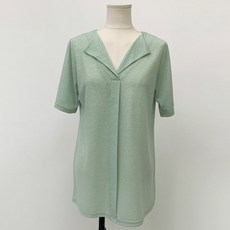 비나인 여성용 통기성 벨핀스 린넨 티셔츠