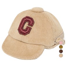 커버낫 코듀로이 C로고 모자 파우치