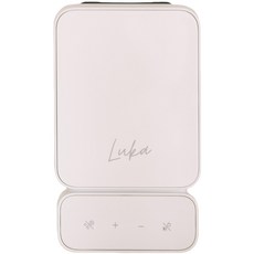 多功能熱壓吐司鬆餅機, luka-wa001（奶油白）