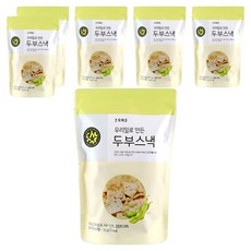 초록마을 우리밀로 만든 두부스낵, 100g, 6개