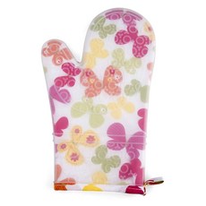 minono 米諾諾 矽膠雙層隔熱手套 138406 29 x 18 x 1cm, 顏色隨機, 1個