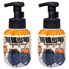 O'LISE 歐黎絲 橘油抗菌洗手慕斯 排球少年烏野高校, 2瓶, 300ml