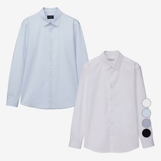 MIND BRIDGE 男款Easy Care正裝襯衫 2件 MADS01C2