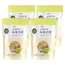 초록마을 우리밀로 만든 두부스낵, 100g, 4개