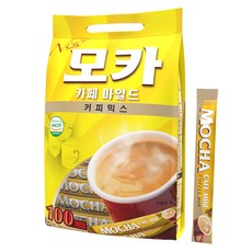 摩卡溫和咖啡三合一, 100入, 1個, 12g