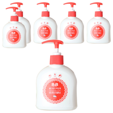 비앤비 핸드워시 액상형, 애플그린 허브향, 6개, 250ml